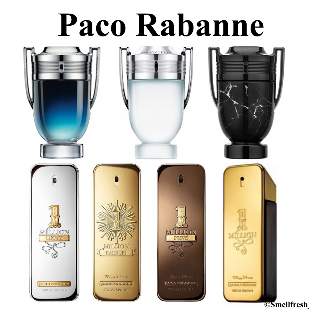 Paco Rabanne Perfume Decants : Invictus Legend / One Million Lucky ...