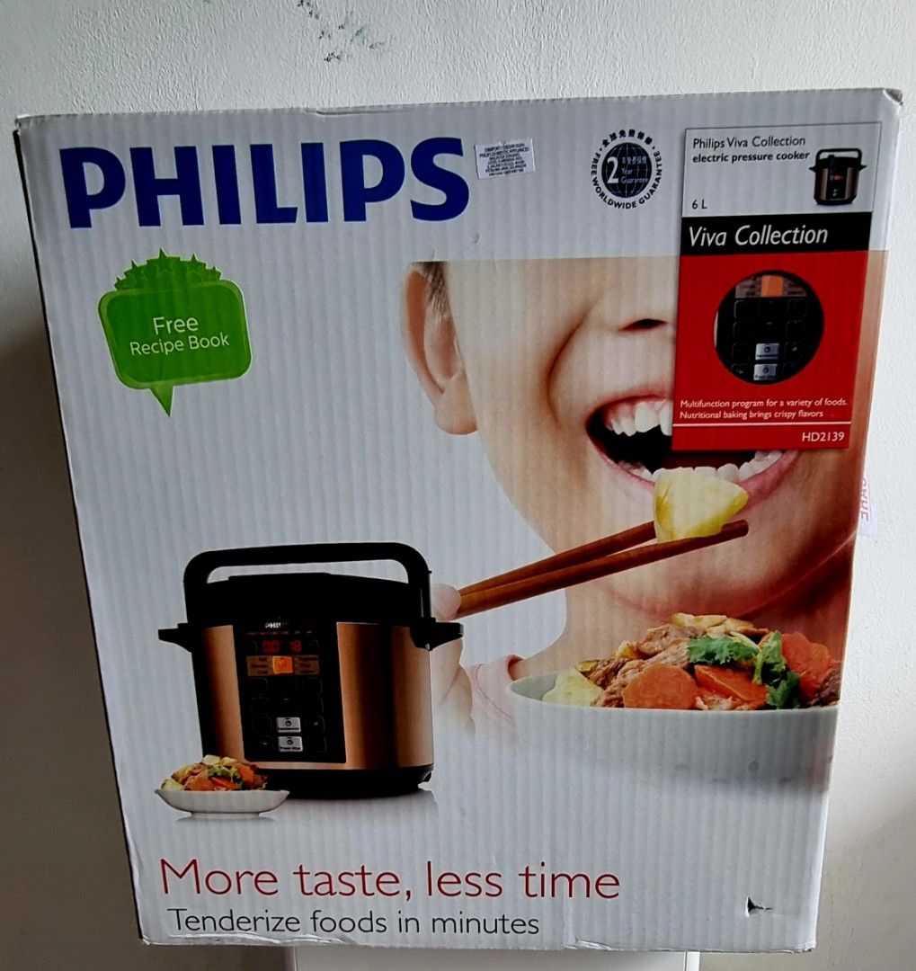 PHILIPS PRESSURE COOKER 6.0L, TV & Home Appliances, Kitchen Appliances