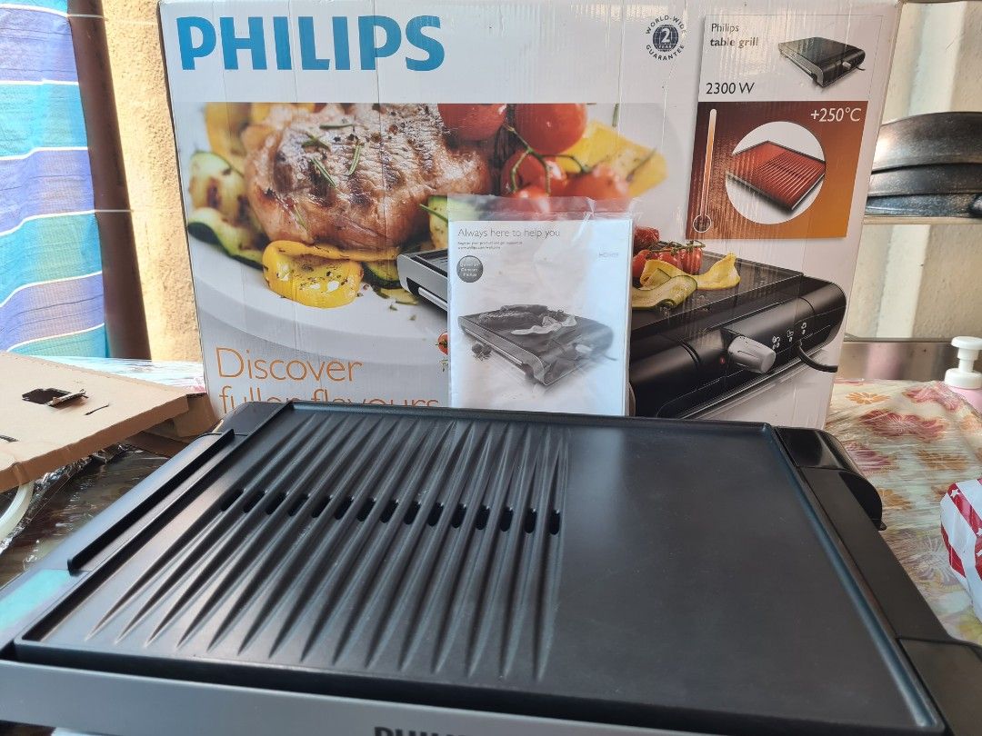 Table Grill Philips Grill Tv Offer Gril De Table Produits De La - Main Image