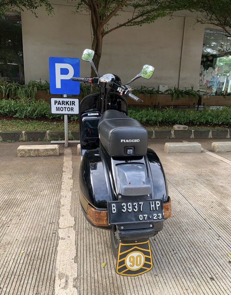 Vespa Matic Vespa Px 150 1983 Piaggio PX150 Sport 1984, Motor Di