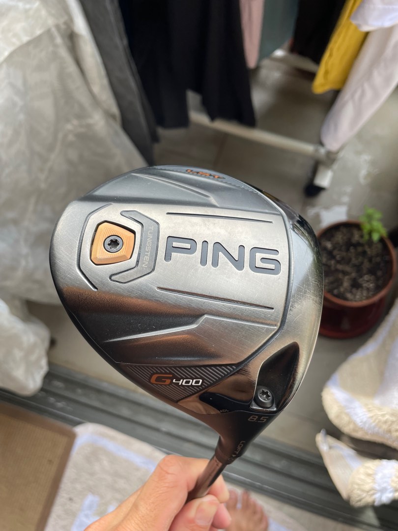 Ping G400 LST 8.5* diamana aftermarket whiteboard 63r ( more like SR) low  spin shaft