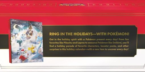 Pokemon TCG Card Holiday Calendar 2022 MISB Hobbies Toys Toys