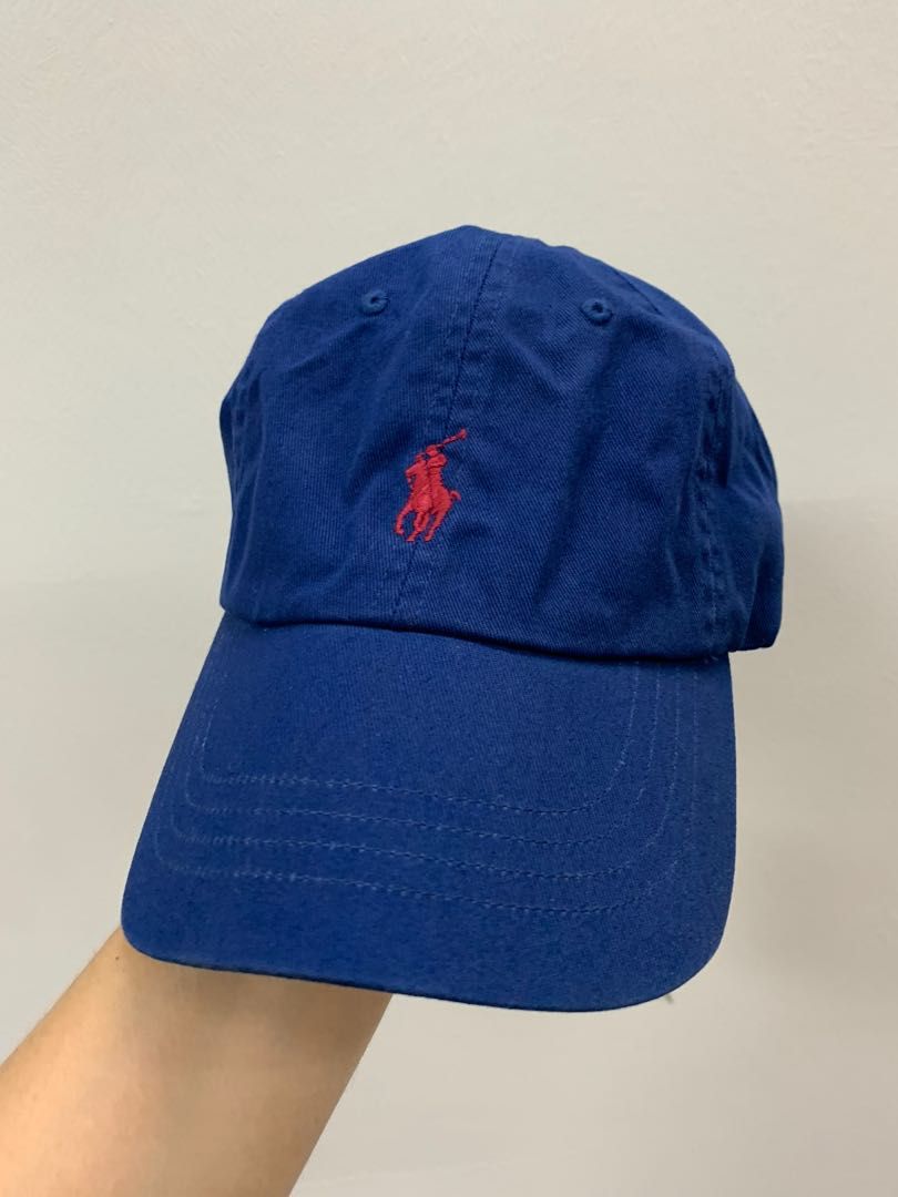dark blue ralph lauren cap