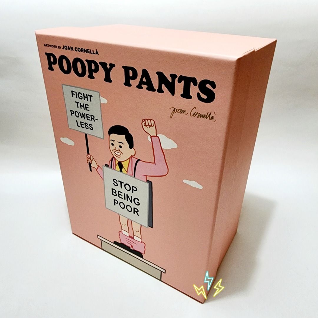 Spanish Artist Joan Cornellà Poopy Pants VINYL Doll Model Toy Stop Being  Poor