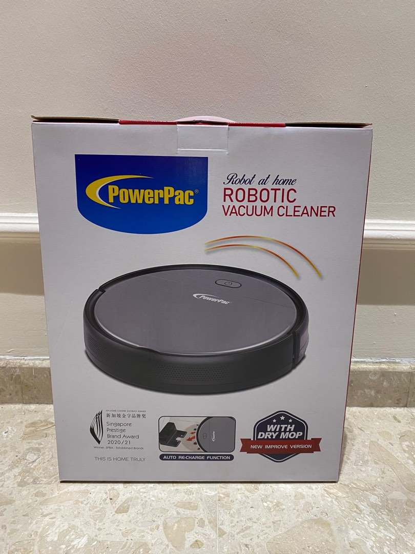 PowerPac Robot Vacuum Cleaner PPV3100, TV & Home Appliances, Vacuum