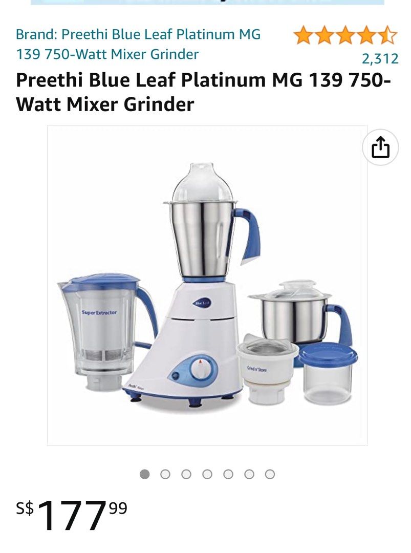 preethi mg226