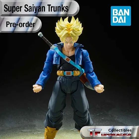 Pre order Bandai S.H.Figuarts Super Saiyan Trunks Boy from the