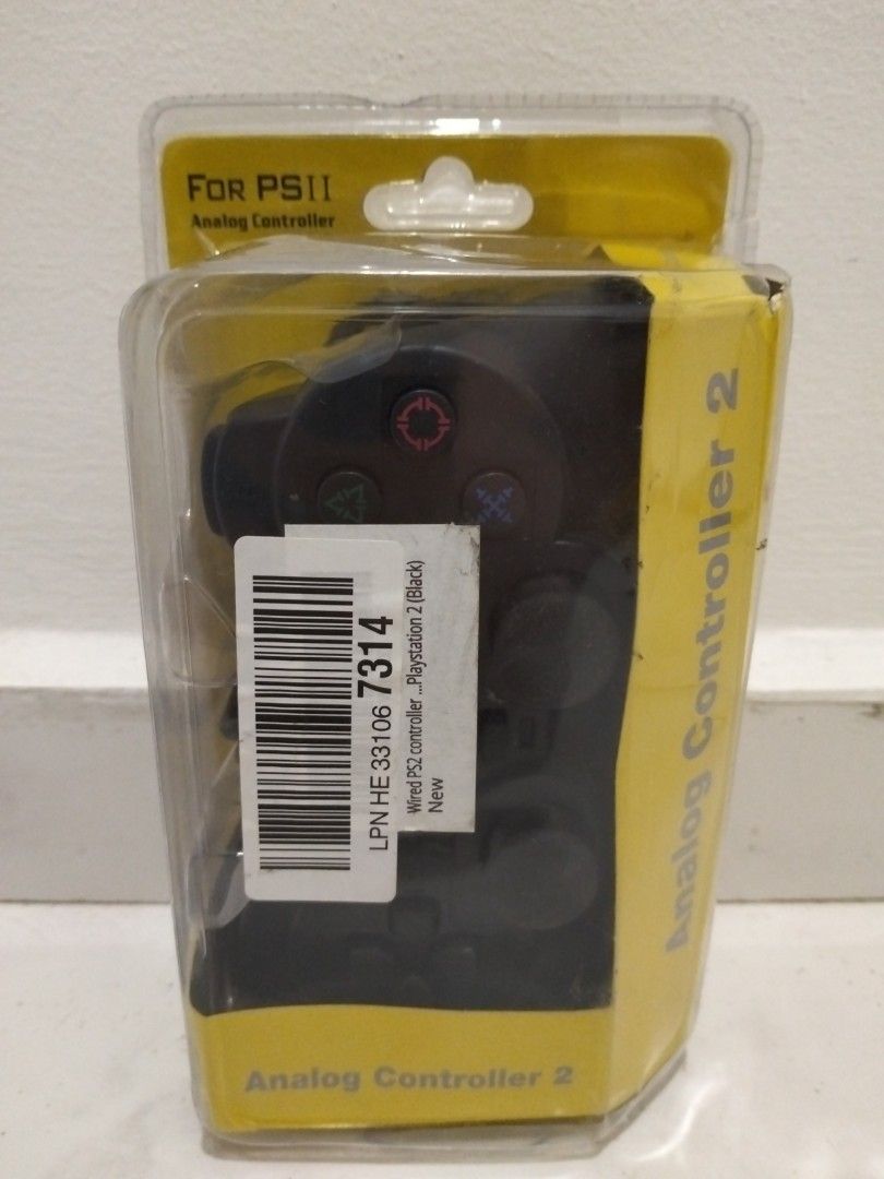 PS2 Analog Controller, Video Gaming, Gaming Accessories, Controllers on ...