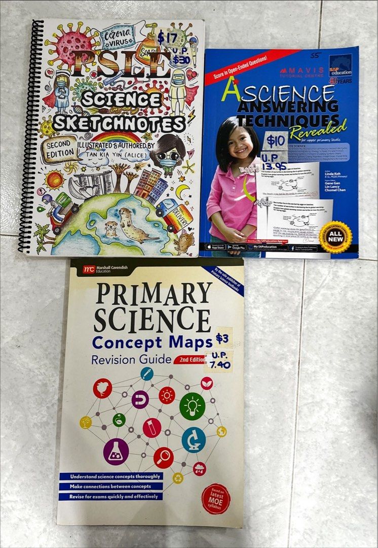 PSLE Sciences, Hobbies & Toys, Books & Magazines, Textbooks on Carousell
