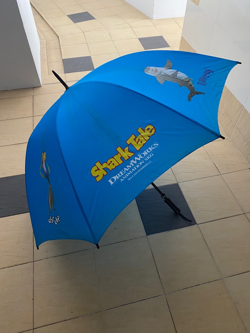 Quality Blue umbrella shark tale (Free if buy something), Hobbies