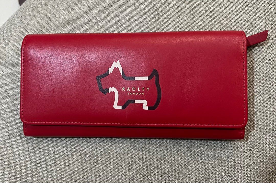 Cartera Grande Radley London Con Cremallera - Piel Suave, 12 Ranuras Para Tarjetas Y Bolsillo Para Monedas