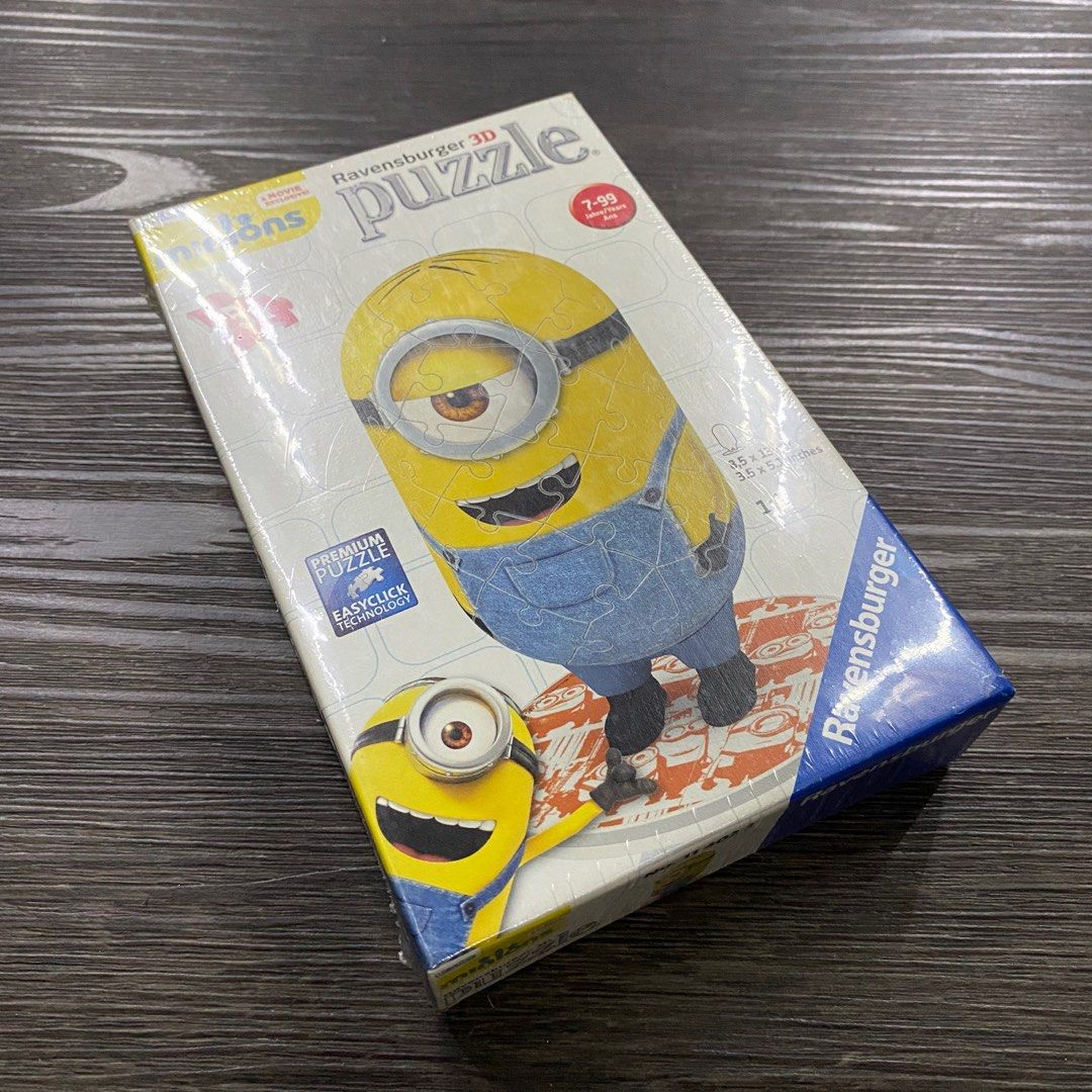 Ravensburger Minions 3D Puzzle, Hobbies & Toys, Toys & Games on
