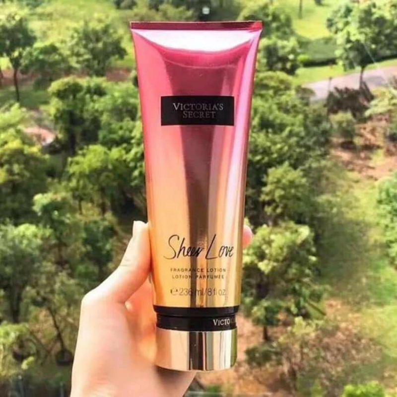 Victoria secret sheer love lotion top