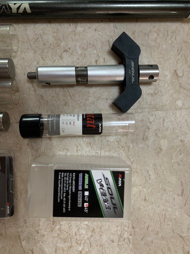 Recurve Bow Stabilizers (Full Set), Sports Equipment, Other Sports