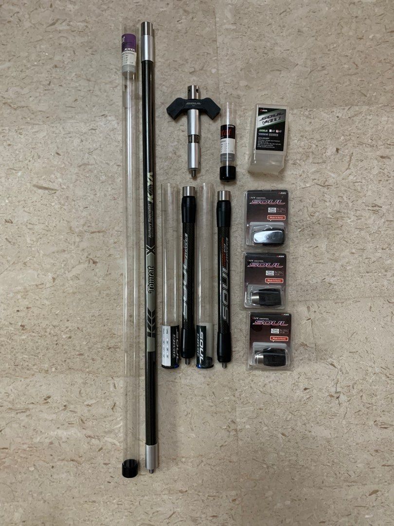 Recurve Bow Stabilizers (Full Set), Sports Equipment, Other Sports