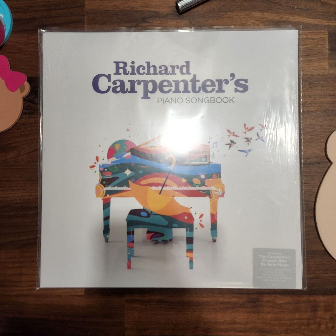 Richard Carpenter's Piano Songbook Vinyl, Hobbies & Toys, Music & Media