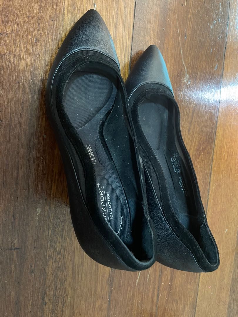 Rockport Black Pumps Size 5 (Category: Heels) located in Quezon City. Submitted by be_declutterandthrift (Listing ID 1200908562, Image 2). Description: Bought for 3K+. Used only a few times, size too small. .