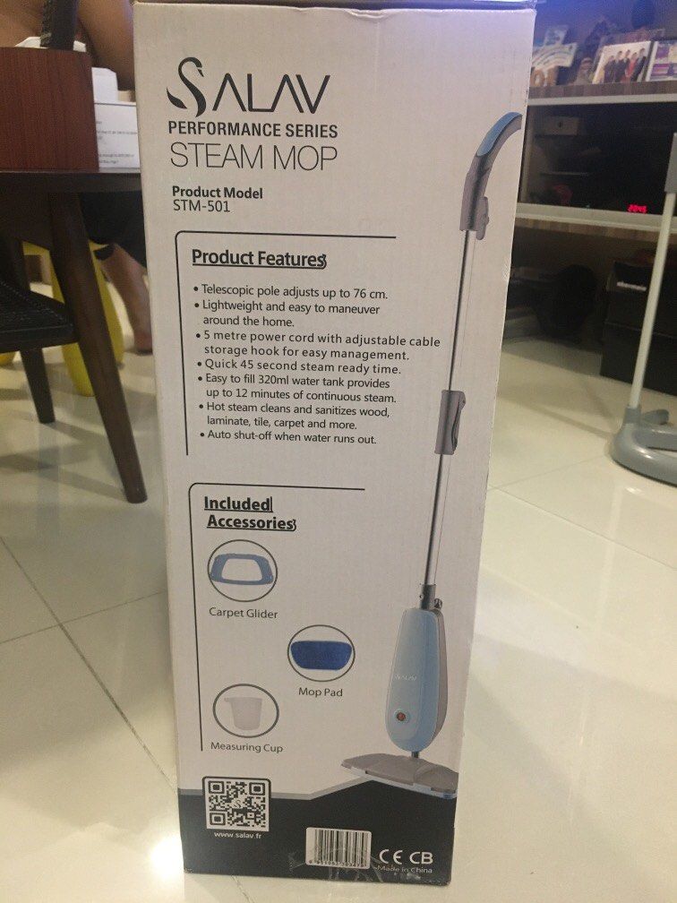 salav professional series steam mop