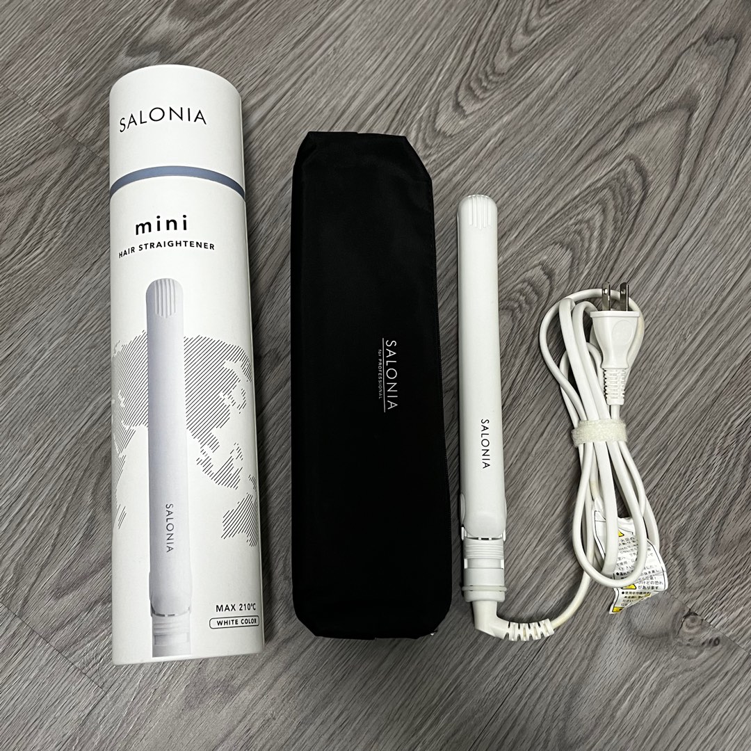 Salonia mini hot sale hair straightener