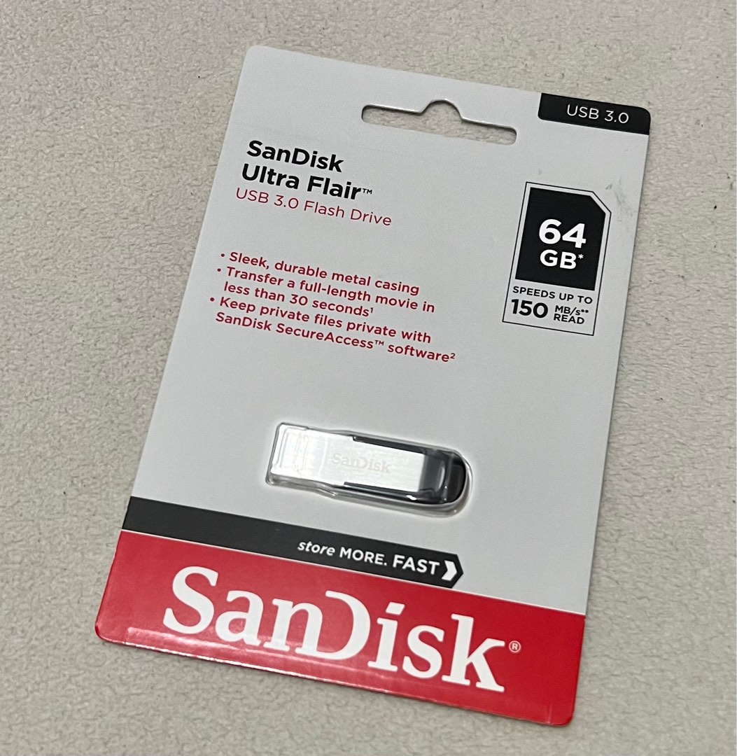 Sandisk 64gb 3.0 USB, Computers & Tech, Parts & Accessories, Hard Disks ...