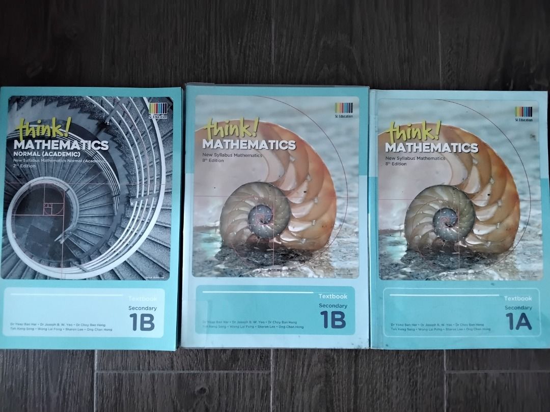 Secondary 1 Think! Mathematics, Hobbies & Toys, Books & Magazines ...