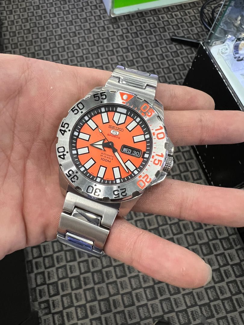 Seiko sale 5 monster
