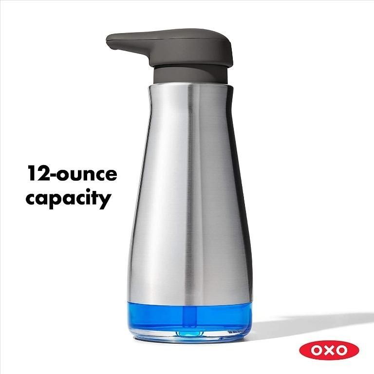[sg stock] OXO Good Grips Stainless Steel Soap Dispenser, Furniture ...