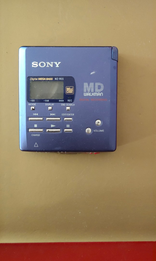 Sony Walkman Kenwood Sharp MD Player 7台-