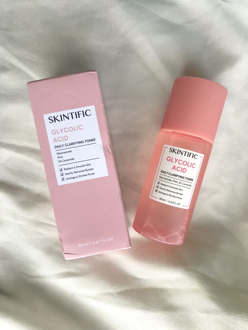 Skintific Glycolic Acid Toner, Kesehatan & Kecantikan, Kulit, Sabun