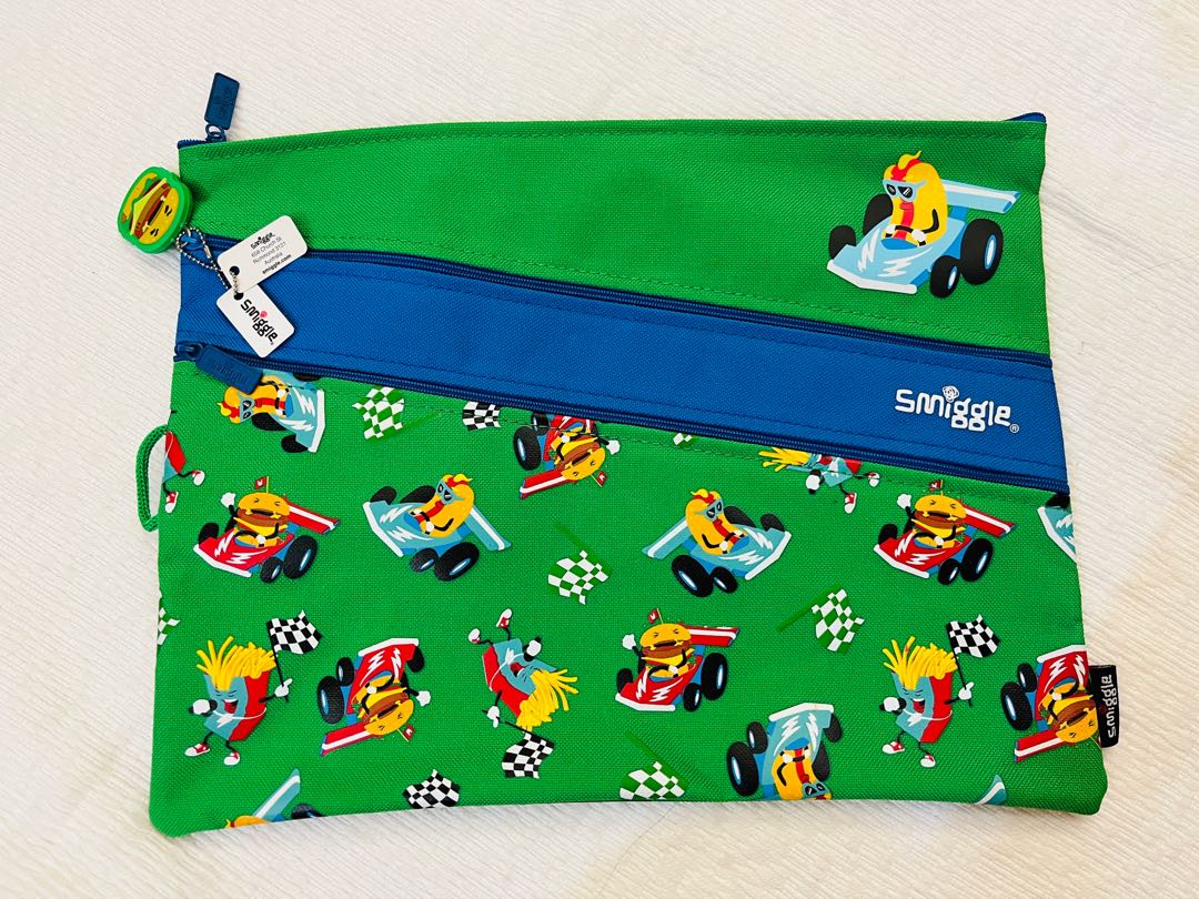 Smiggle zippered envelope pouch, Hobbies & Toys, Stationary & Craft ...