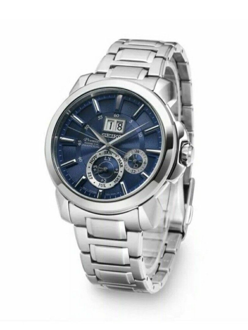 SNP161 Seiko PREMIER KINETIC AUTO RELAY 100 Authenticity