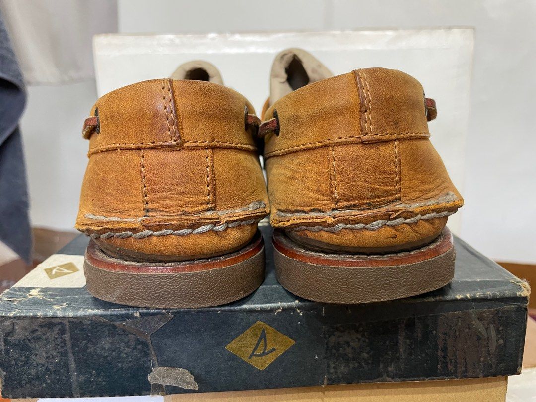 SPERRY Gold Cup A O 2 EYE TAN GUM Men s Fashion Footwear Casual