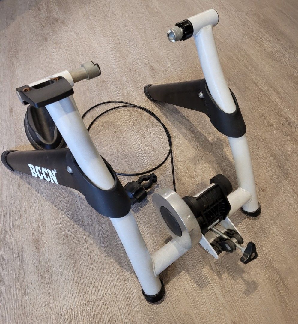 Stand for outlet stationary cycling