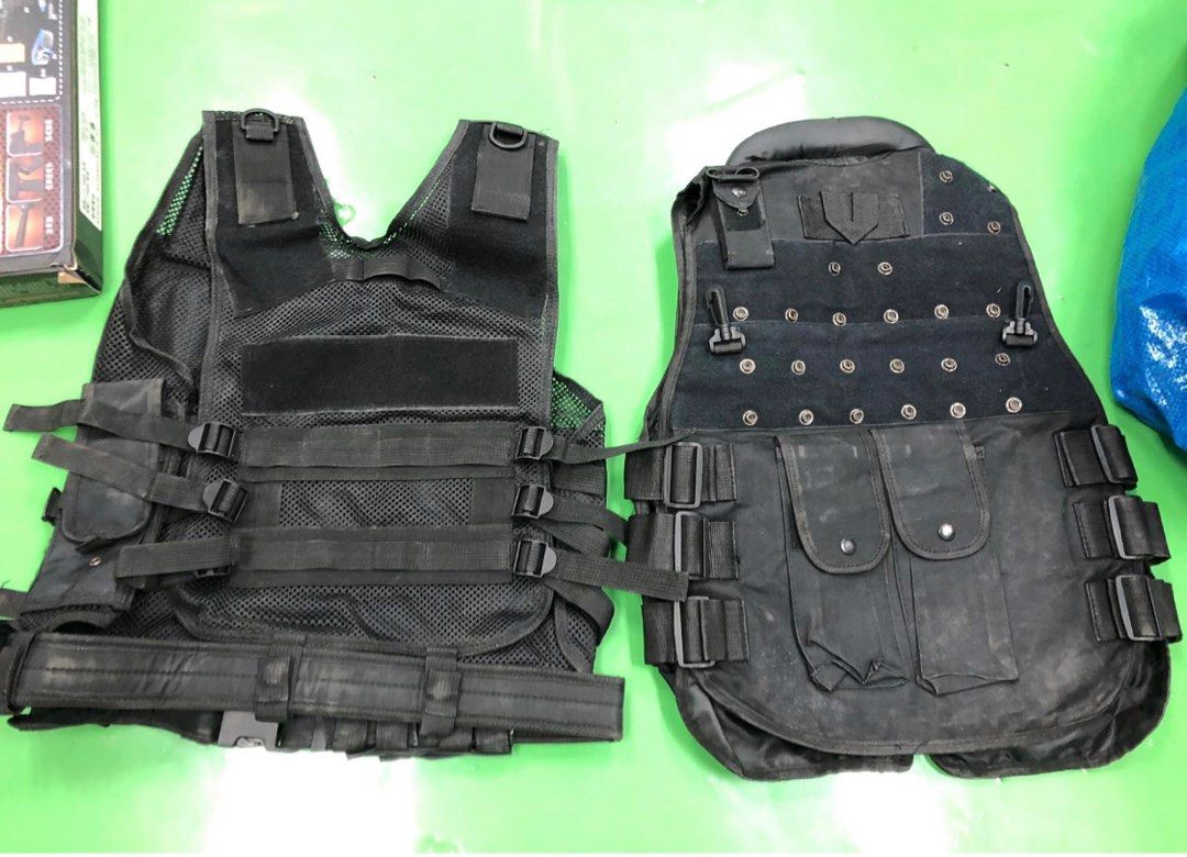 NcStar Adult Crossdraw Tactical Vest MED  2XL  Airsoft Extreme