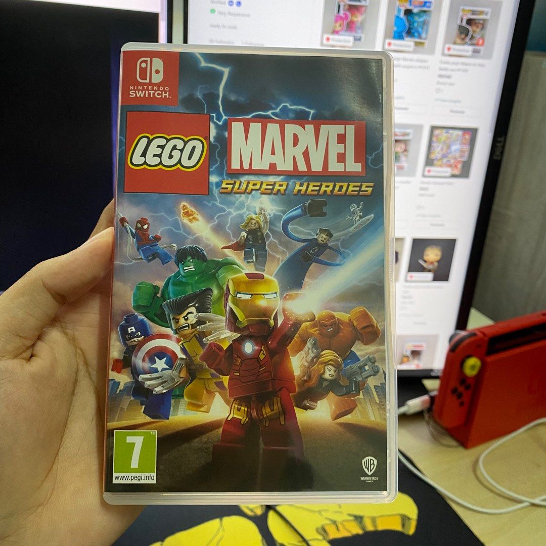 Nintendo switch games on sale lego marvel