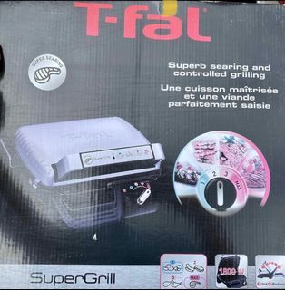 T-Fal Super Grill grill indoor any time of year wit