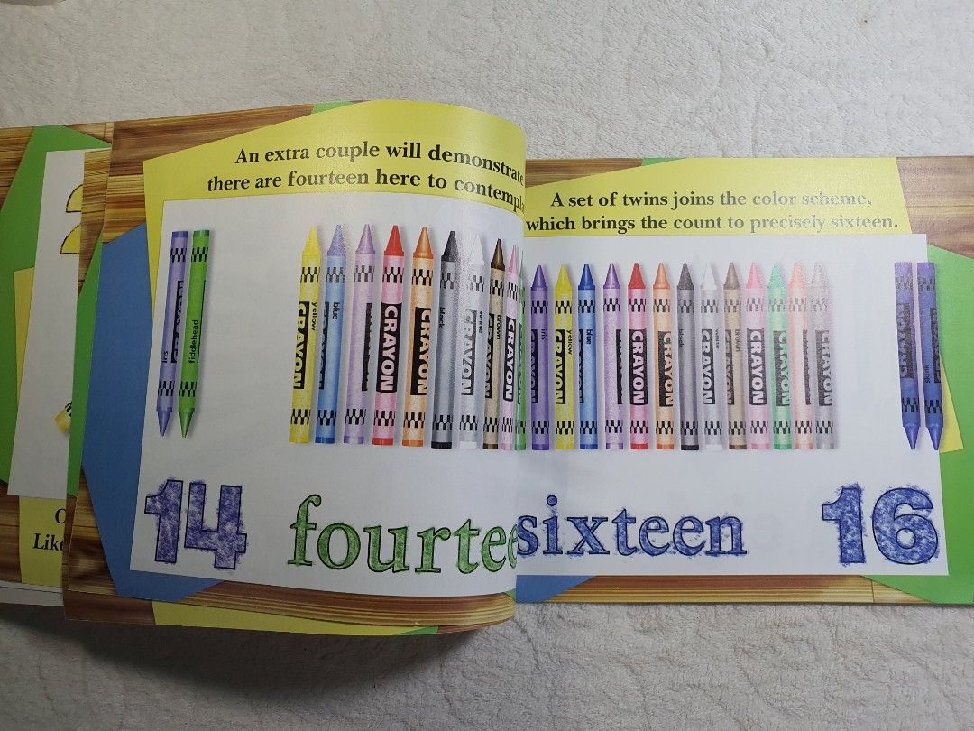 The Crayon Counting Book, Hobbies & Toys, Books & Magazines, Children's Books on Carousell