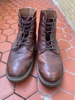 Timberland 靴子 工作靴 棕色 真皮