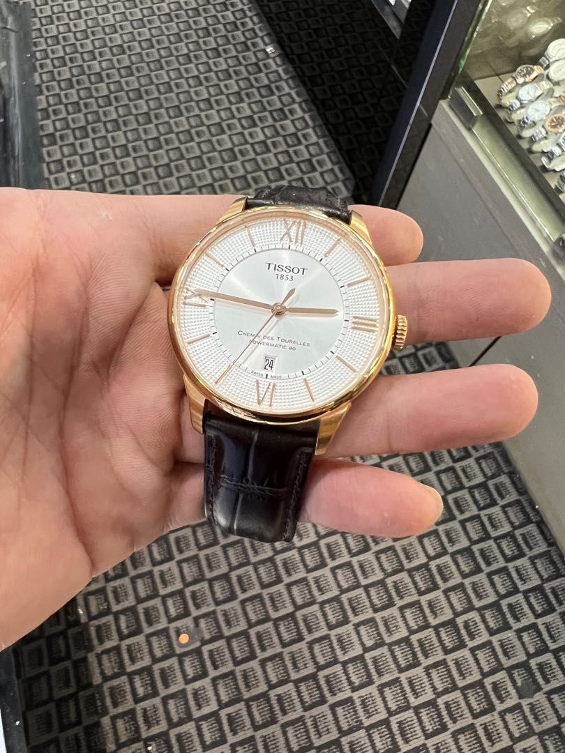 TISSOT CHEMIN DES TOURELLES SWISS MADE POWERMATIC 80 AUTOMATIC T099407 a