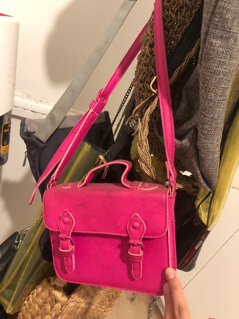 Pink Mini Crossbody, Women's Fashion, Bags & Wallets, Cross