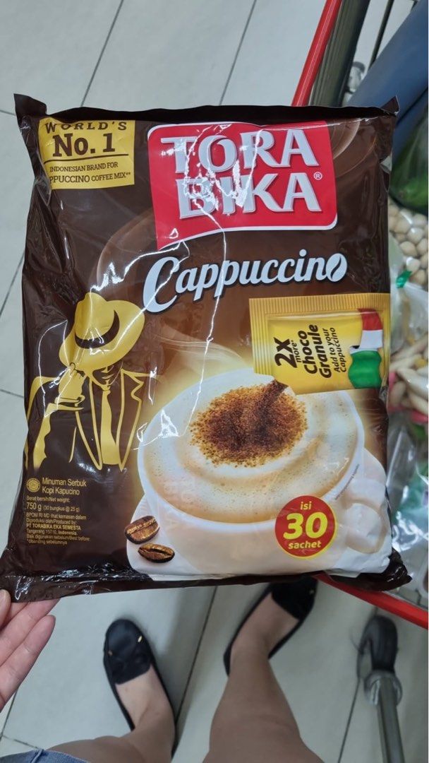 Tora Bika Cappuccino (30Sachets), Food & Drinks, Beverages on Carousell