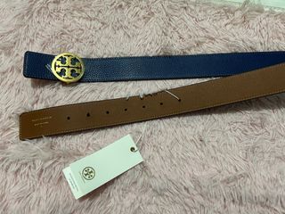 Tory burch belt brown / blue large