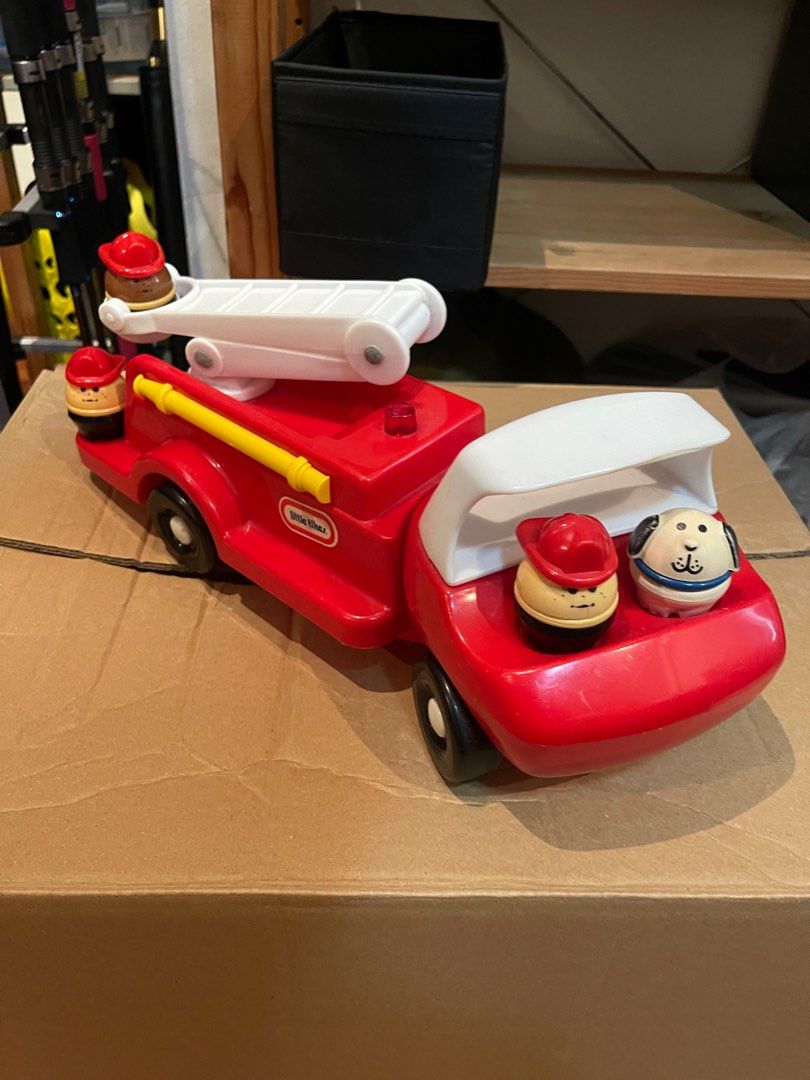 Toy story little tikes fire engine vintage toy, Hobbies & Toys, Toys & Games on Carousell