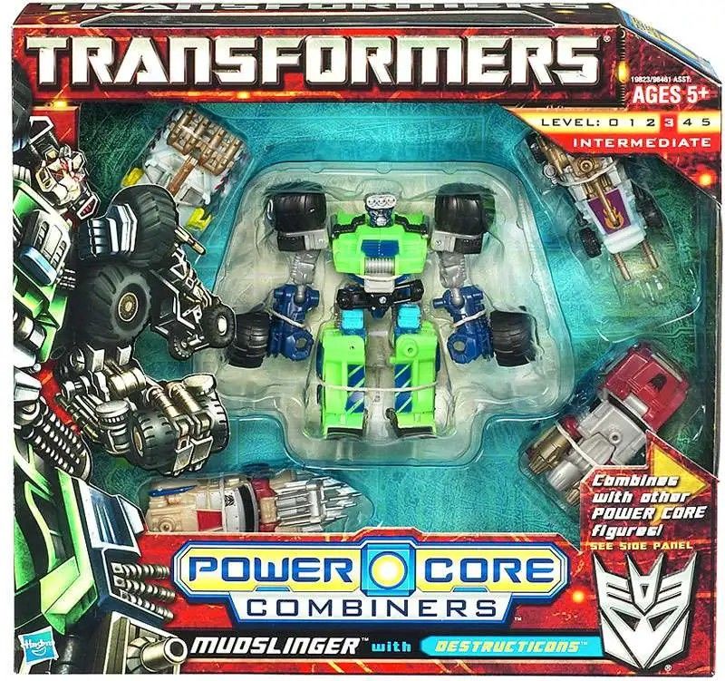 Transformers Power Core Combiners MUDLINGERS with Destructions, Hobbies