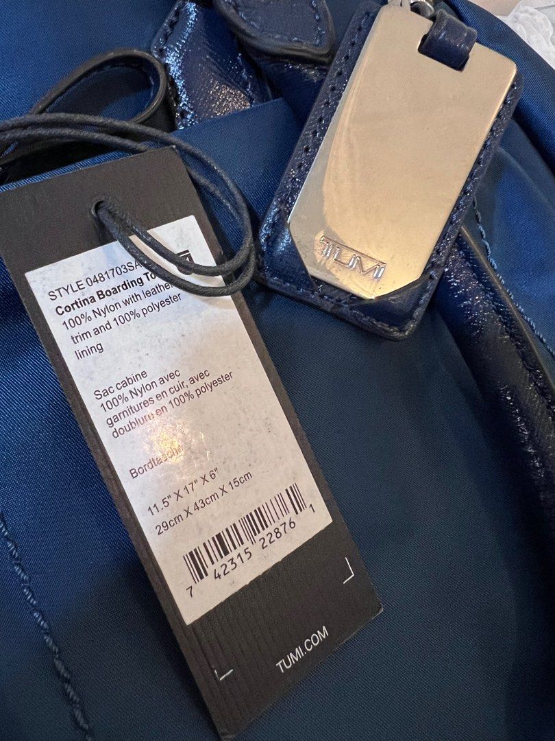 Tumi cortina boarding clearance tote