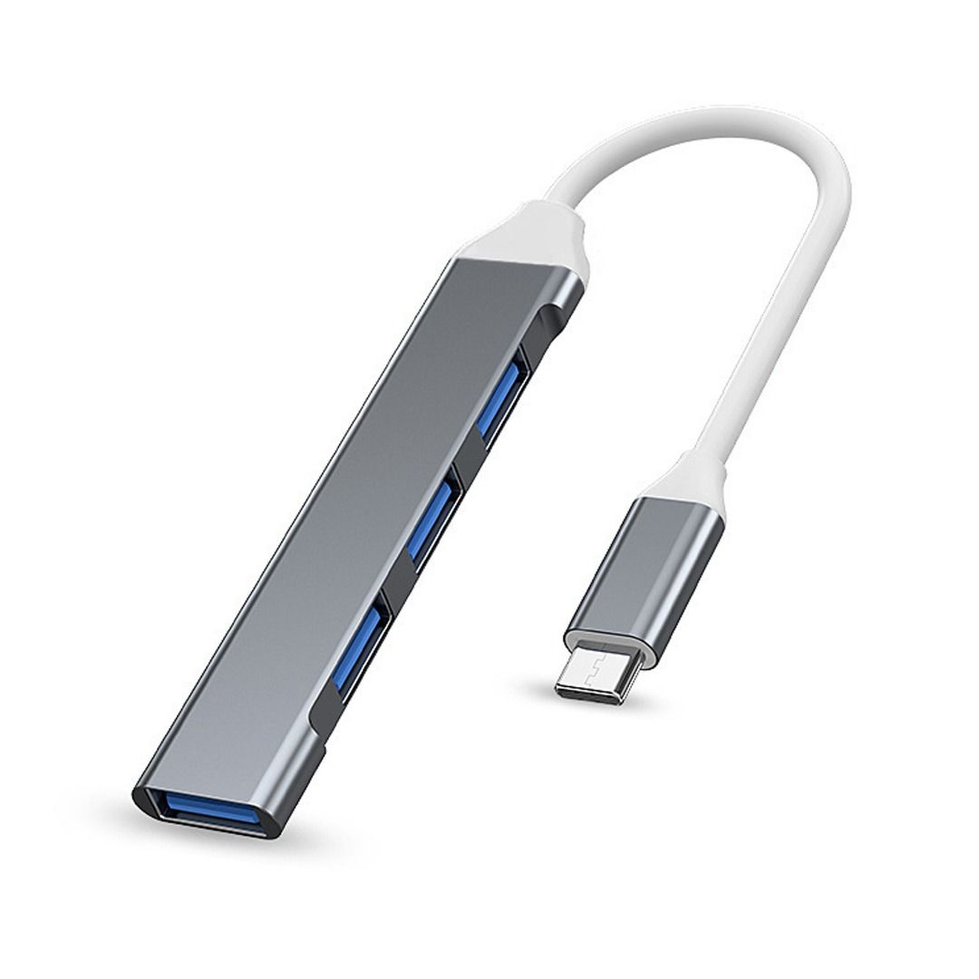 【一分四】Type-C 轉 USB 2.0 3.0 Type-C分線器 Type-C分插器 4 in 1 USB C 轉 USB, 電腦＆科技 ...
