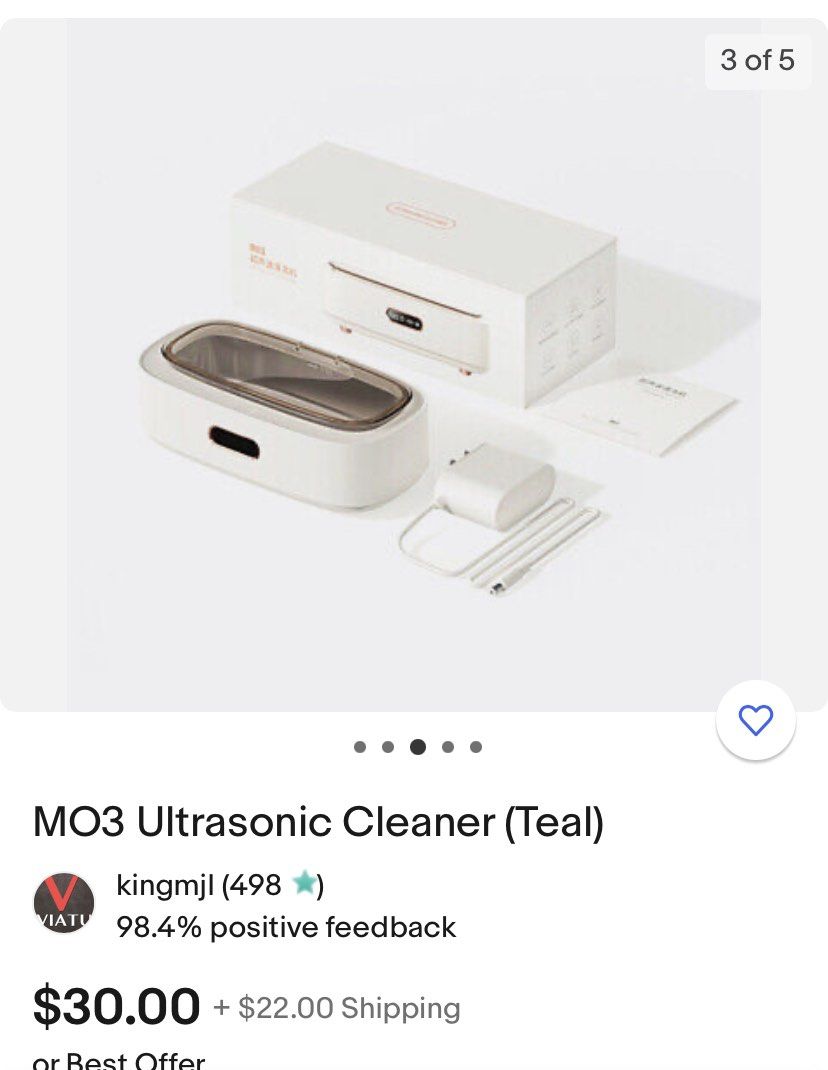 Ultrasonic Cleaner, Beauty & Personal Care, Sanitizers & Disinfectants