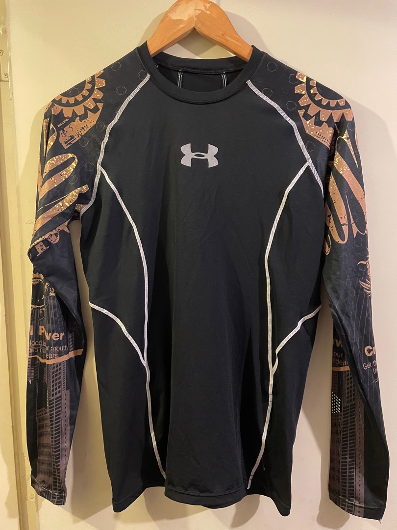 Under Armour Tribal Rash Guard, Men's Fashion, Tops & Sets, Swim Top