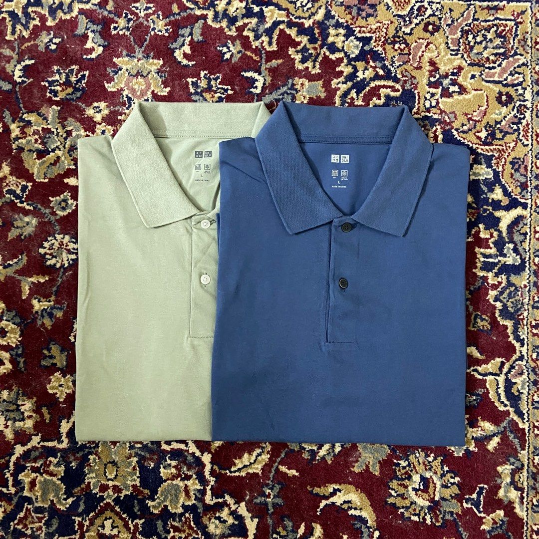 Uniqlo Airism Regular Collar Polo Shirt, Men's Fashion, Tops & Sets,  Tshirts & Polo Shirts on Carousell