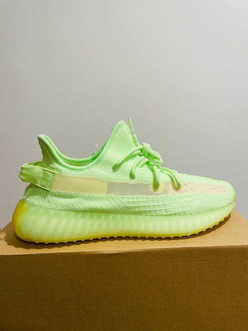 US10.5 Yeezy Boost 350 v2 Glow UK10 Men s Fashion Footwear